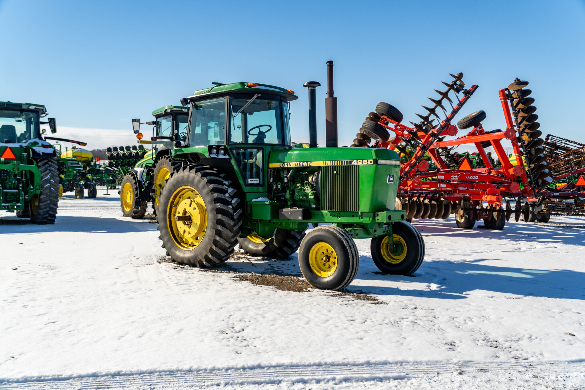 Used 1983 John Deere 4250 Row Crop Tractors at Koenig Equipment in Anna, OH - PhotoXL6