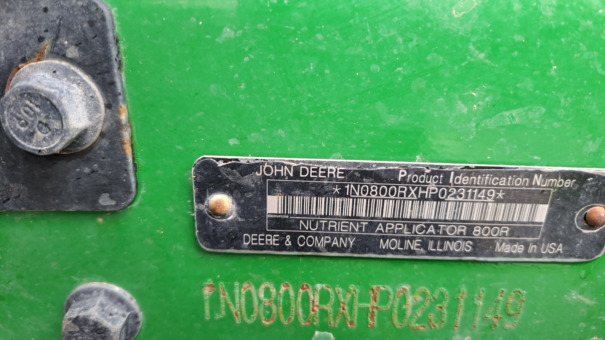  2023 John Deere 800R at Heritage Tractor in Macomb, IL