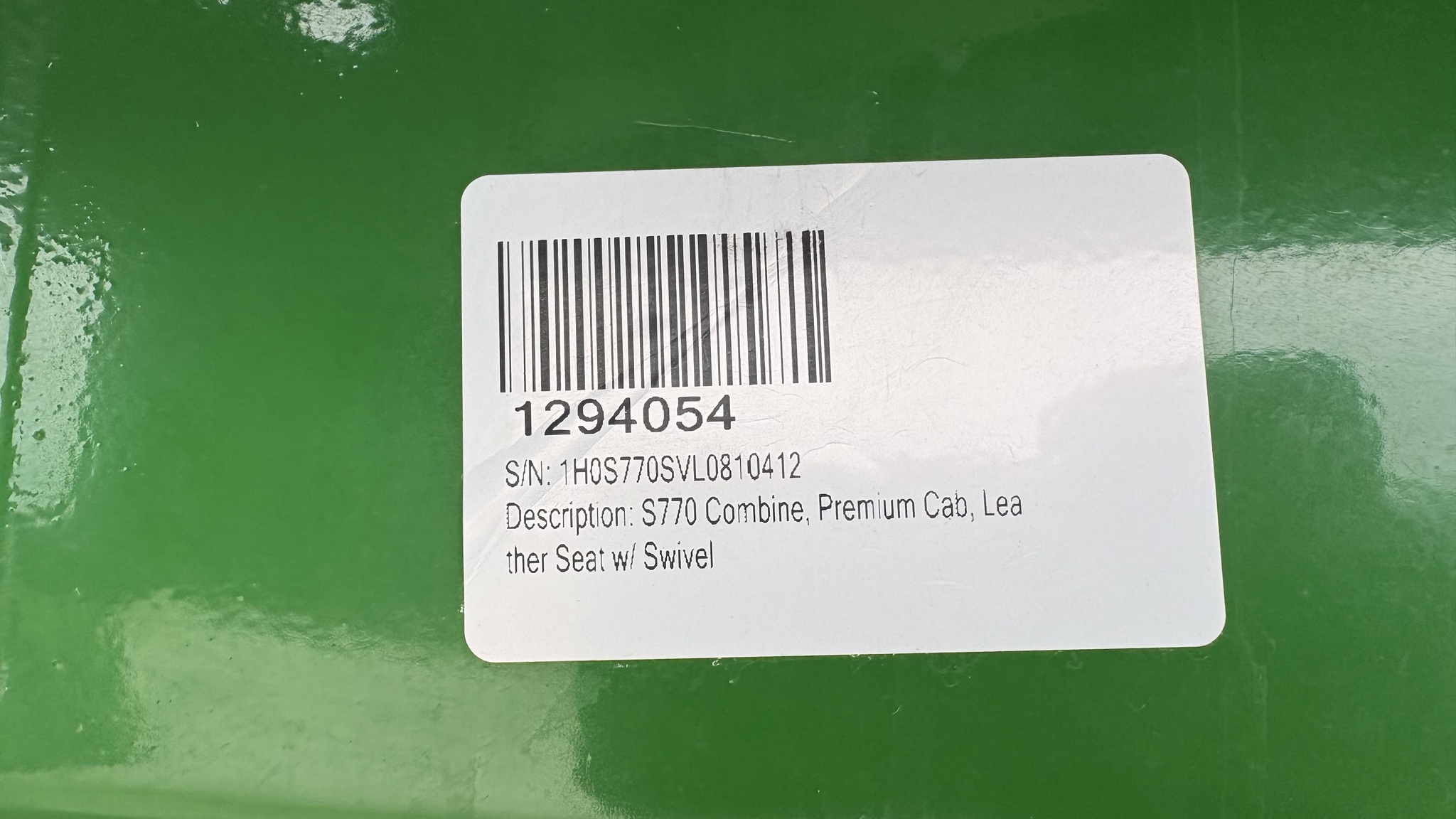 2020 John Deere S770 Image 7