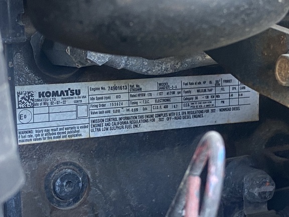 2022 Komatsu WA320
