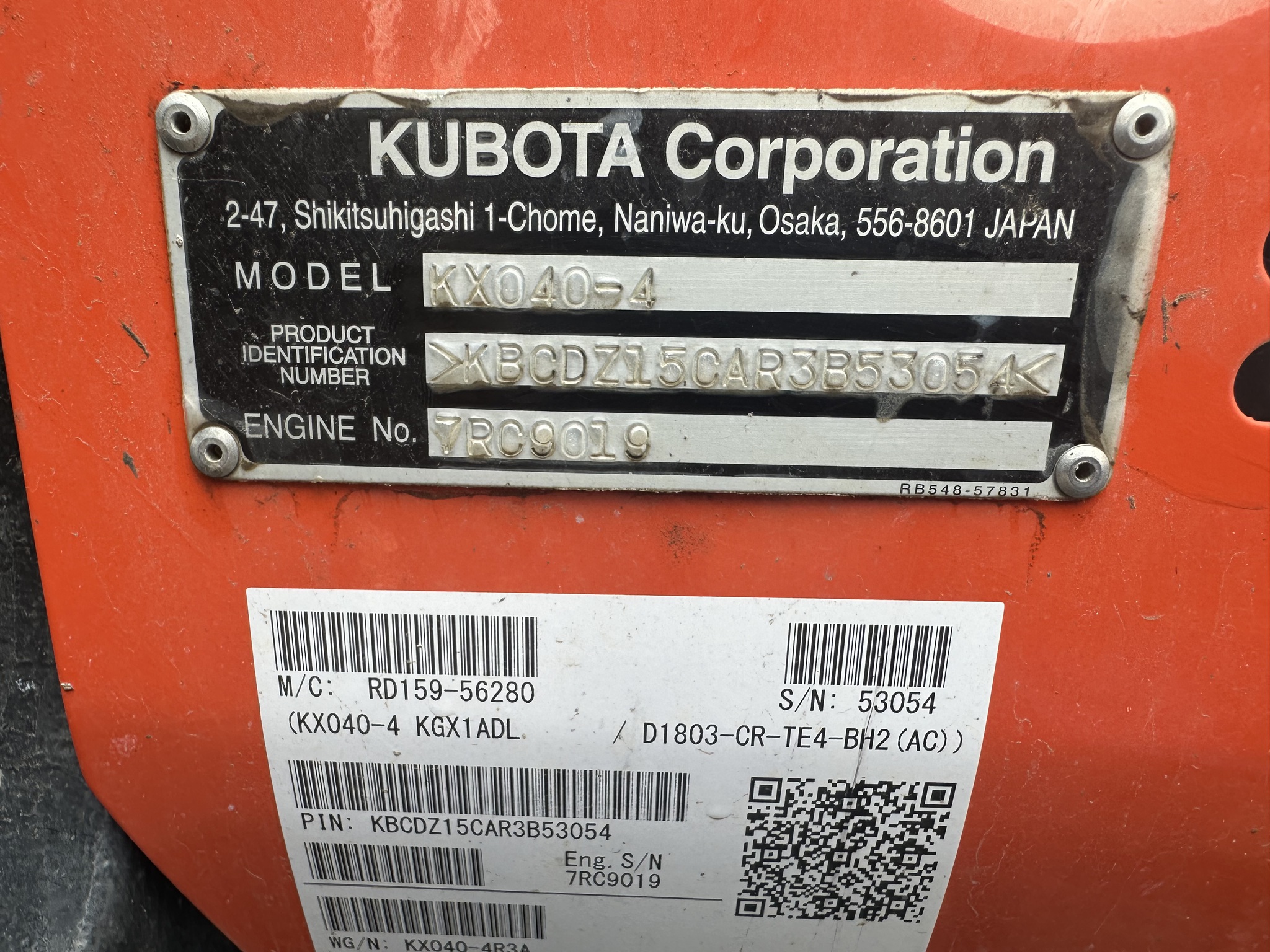  2024 Kubota KXO40-4 at Heritage Tractor in Smithville, MO