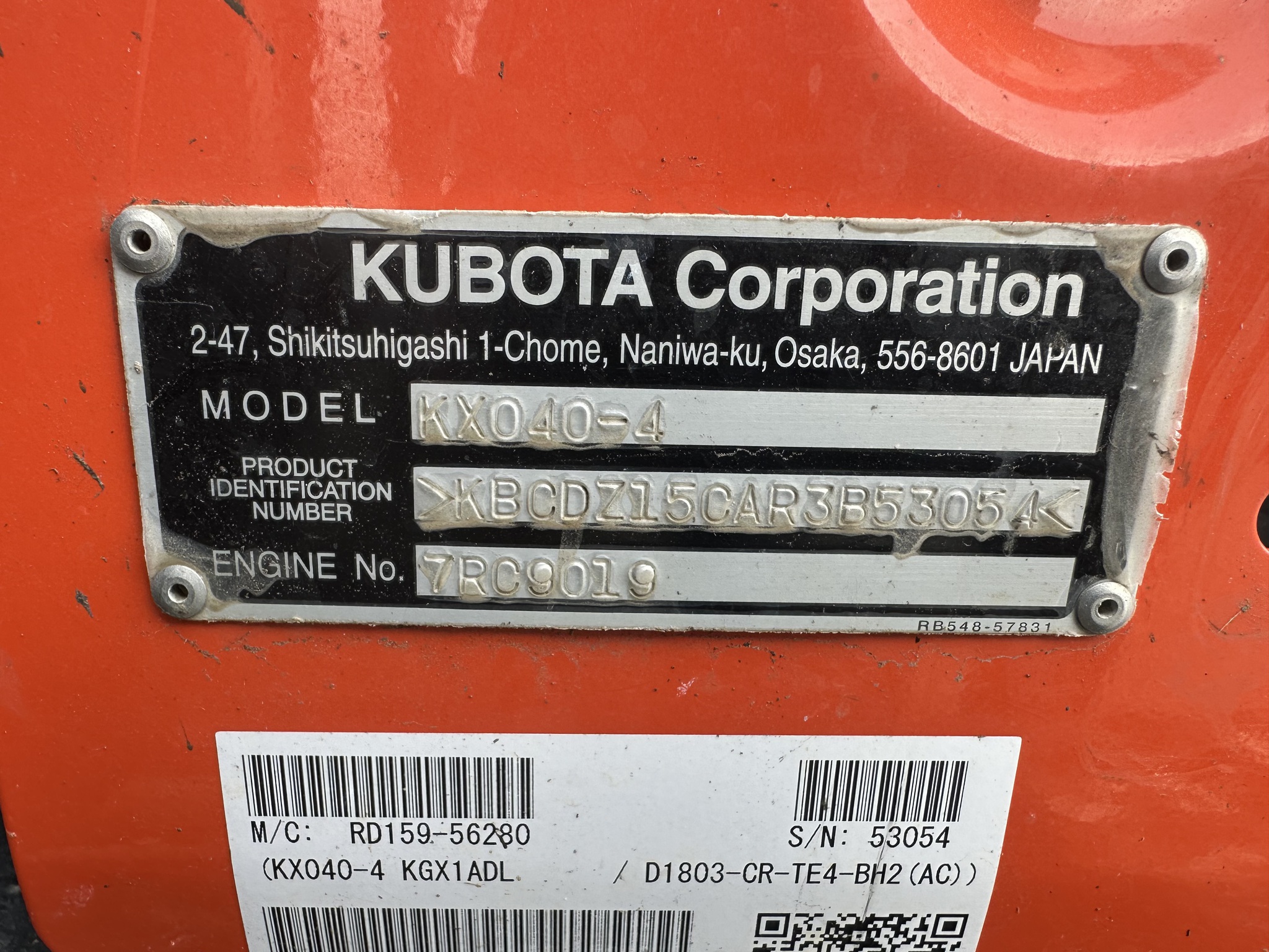  2024 Kubota KXO40-4 at Heritage Tractor in Smithville, MO