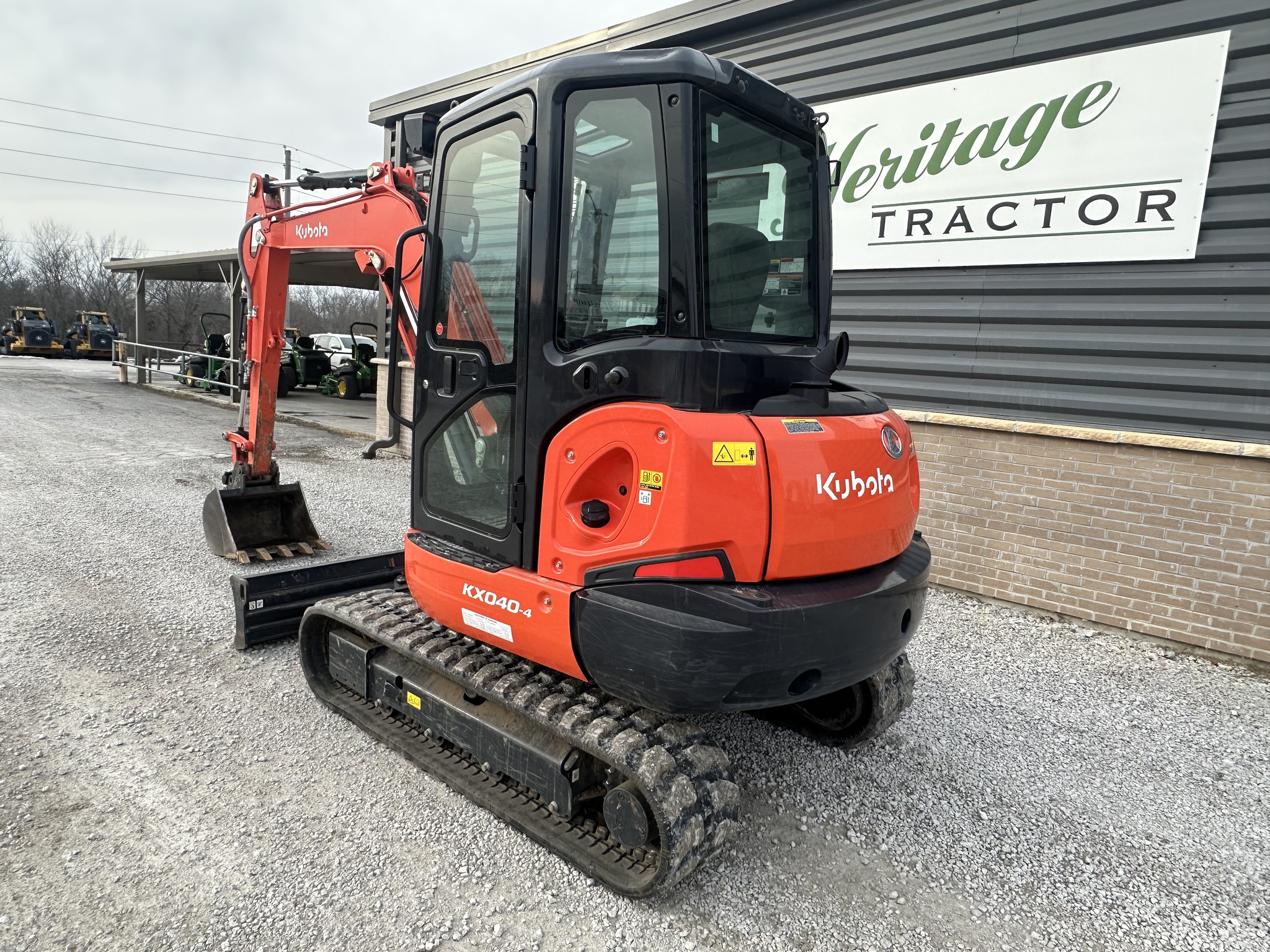  2024 Kubota KXO40-4 at Heritage Tractor in Smithville, MO