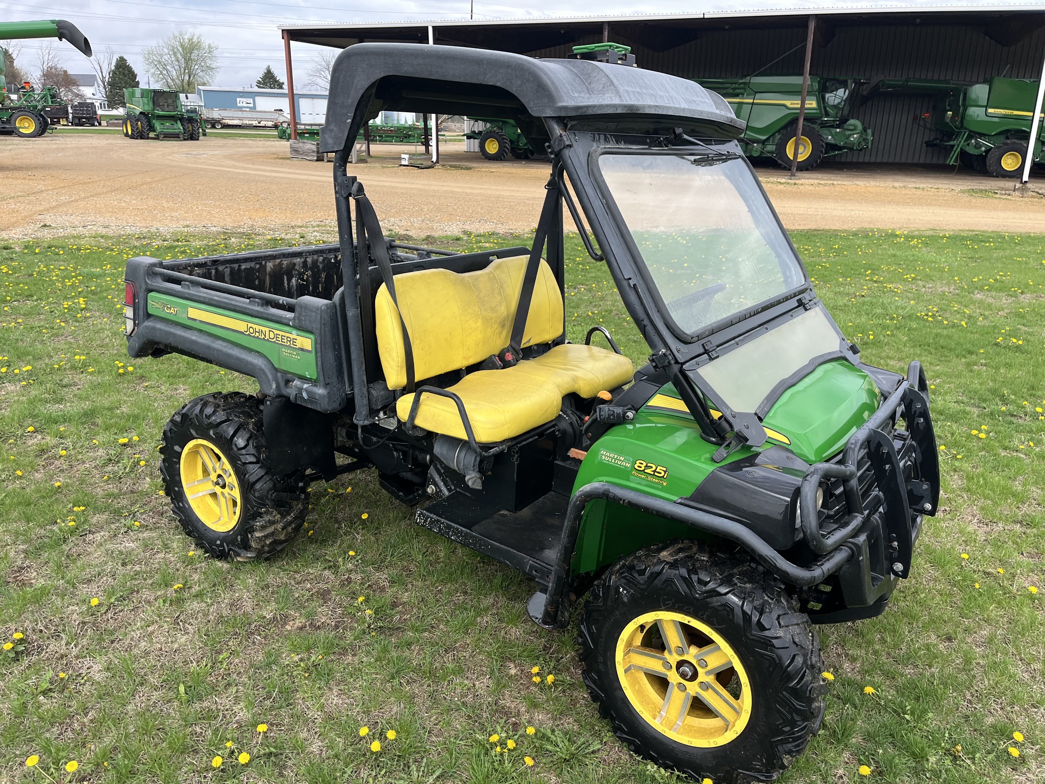  2014 John Deere XUV 825I GREEN at Heritage Tractor in Princeton, IL