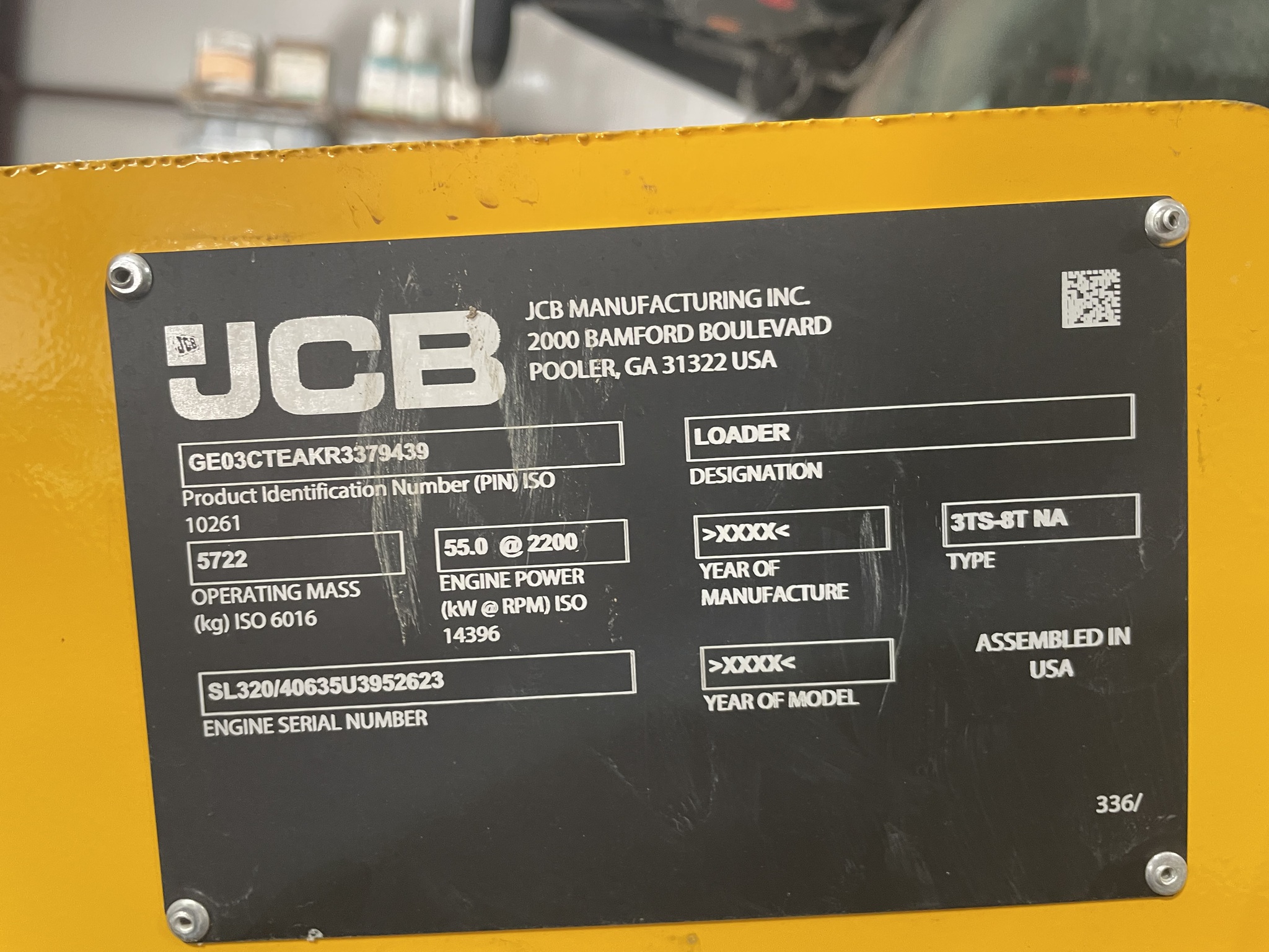  2024 JCB 3TS-8T at Heritage Tractor in Baldwin City, KS
