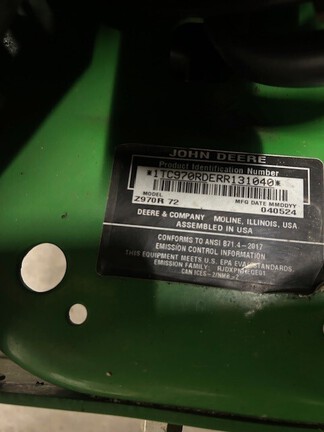 Photo of 2024 John Deere Z970R