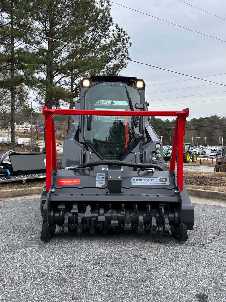 2025 John Deere 317 P equipped with a 49-inch SEPPI Forestry Mulcher Image 2