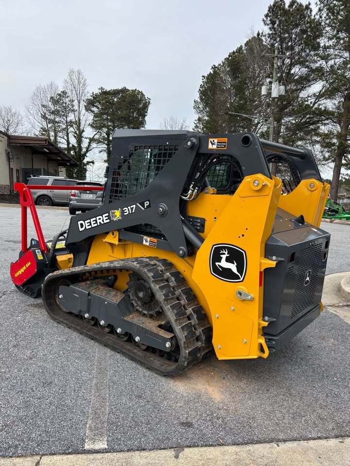 2025 John Deere 317 P equipped with a 49-inch SEPPI Forestry Mulcher Image 4