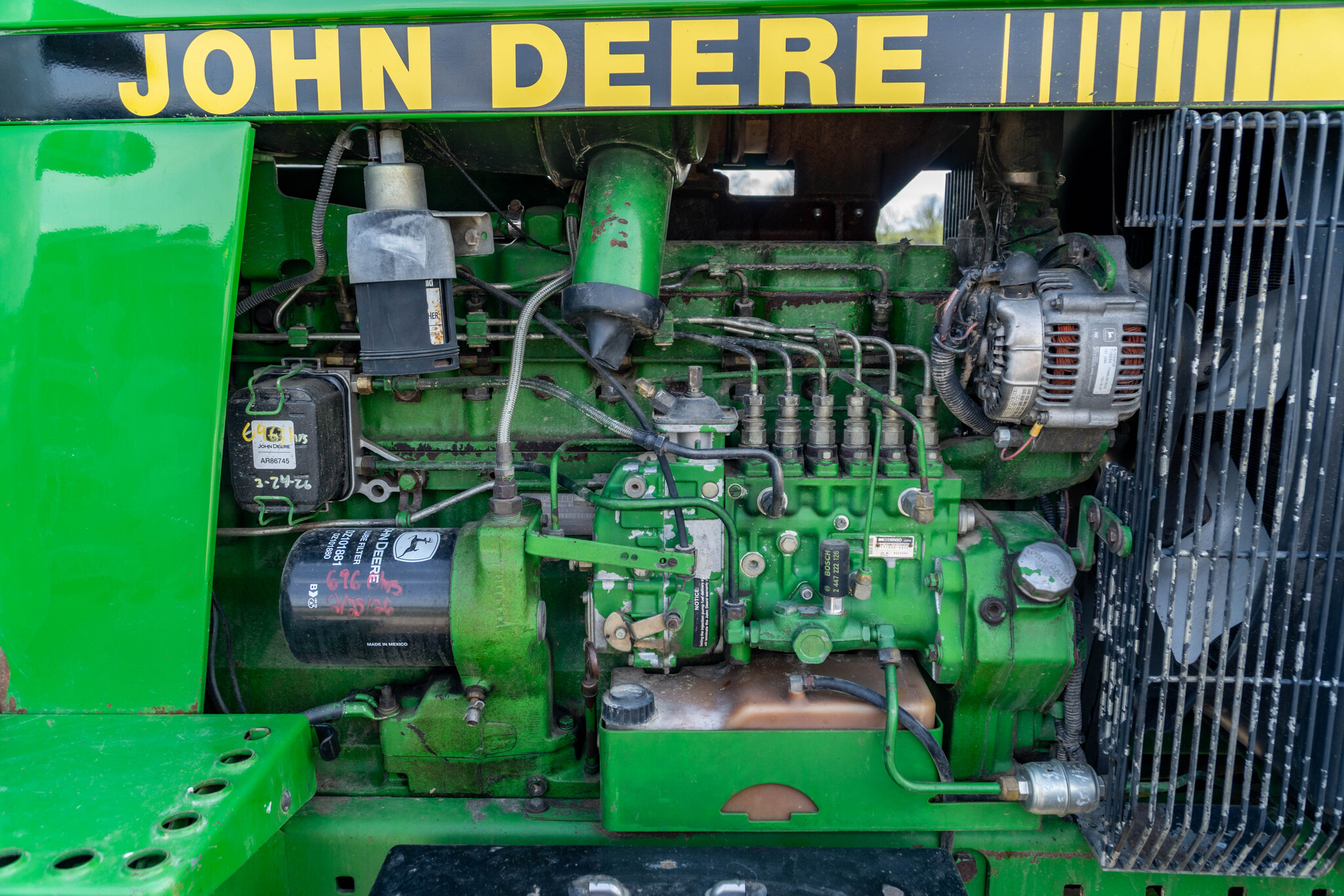 Used 1991 John Deere 4955 Row Crop Tractors at Koenig Equipment in Anna, OH - PhotoXL26
