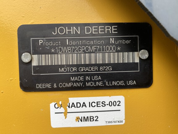2021 John Deere 872G
