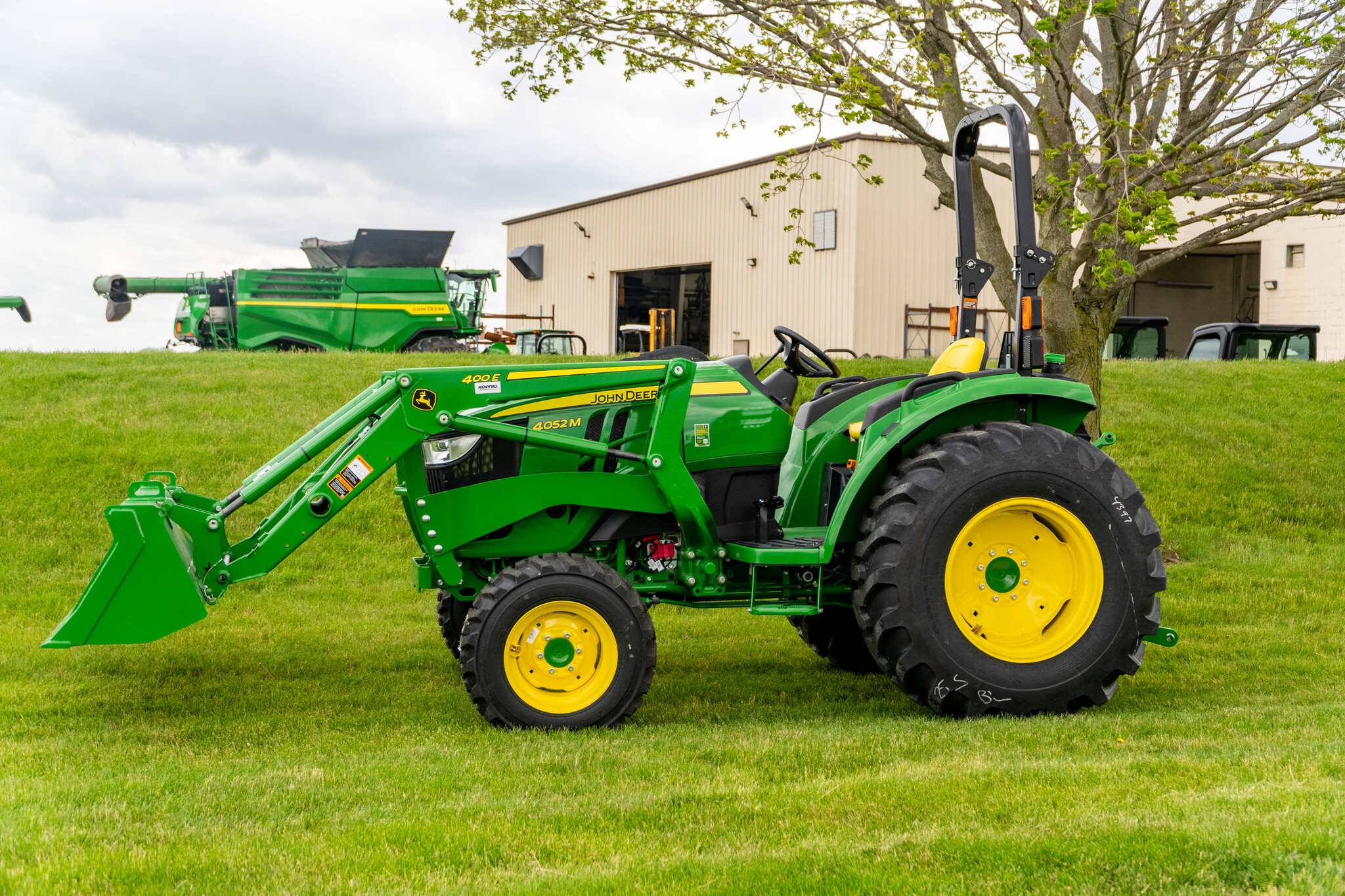 New In-Stock 2026 John Deere 4052M Compact Utility Tractors at Koenig Equipment in Urbana, OH - PhotoXL4