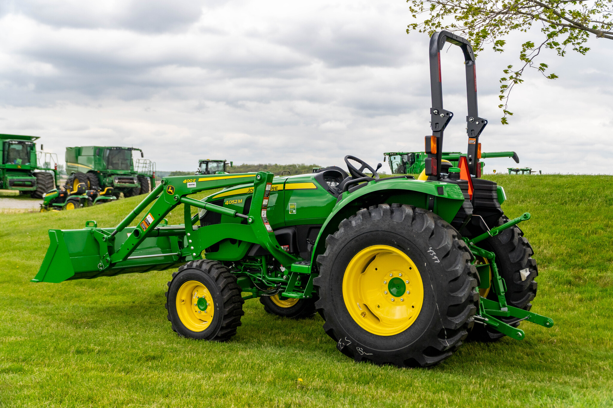 New In-Stock 2026 John Deere 4052M Compact Utility Tractors at Koenig Equipment in Urbana, OH - PhotoXL5