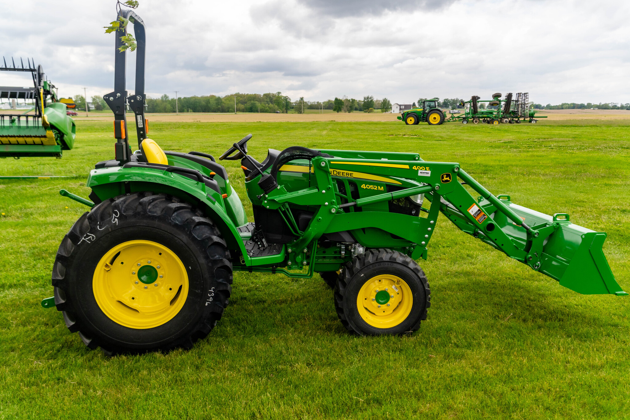 New In-Stock 2026 John Deere 4052M Compact Utility Tractors at Koenig Equipment in Urbana, OH - PhotoXL3