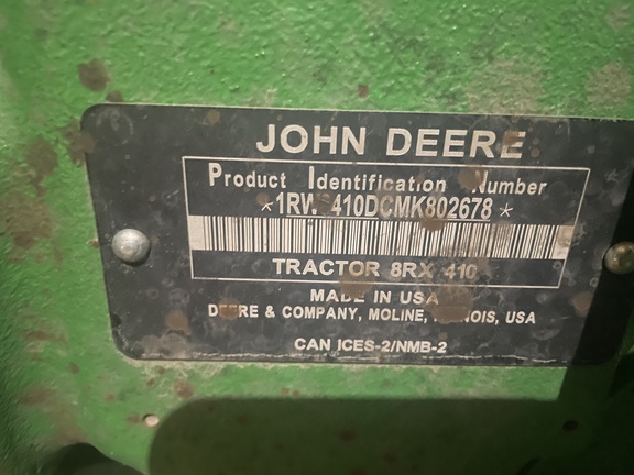 2021 John Deere 8RX 410 - Photo22