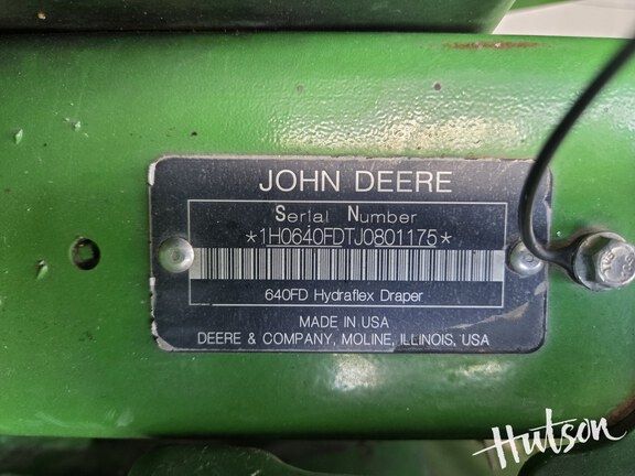 Photo of 2018 John Deere 640FD
