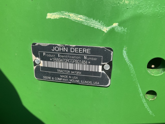 2016 John Deere 9470RX