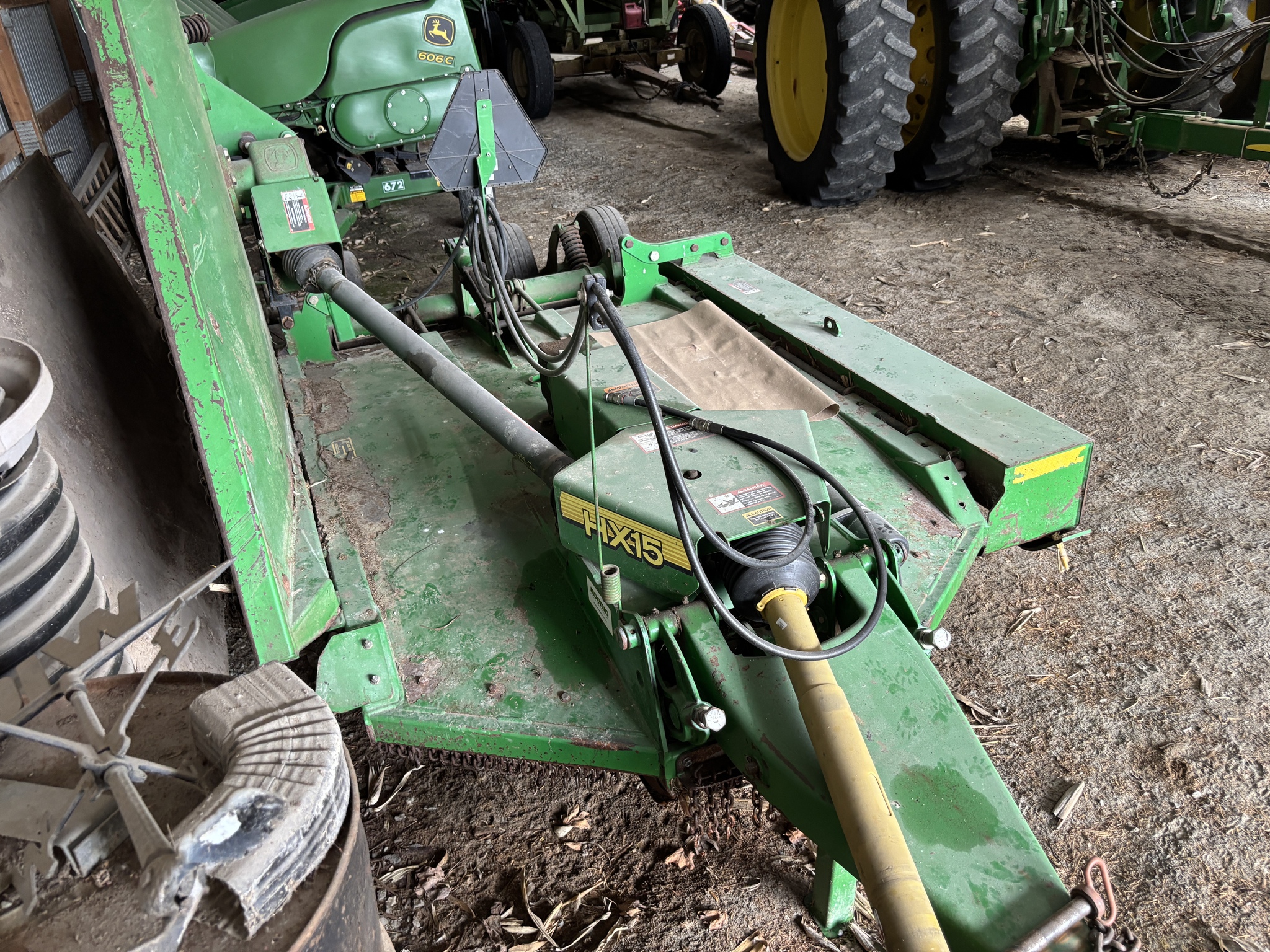 Used 2003 John Deere HX15 Rotary Cutters: Heavy Duty at Koenig Equipment in Anna, OH - PhotoXL1