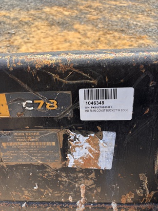 2023 John Deere AT322310 78 IN HD CONST BKT W/ EDGE