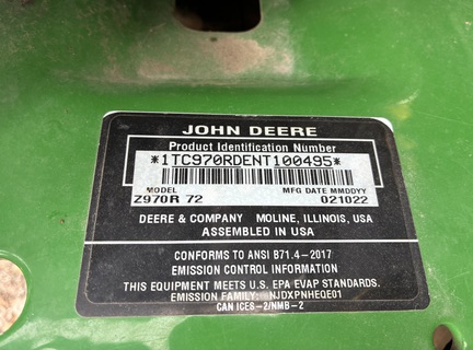 2022 John Deere Z970R - Photo24