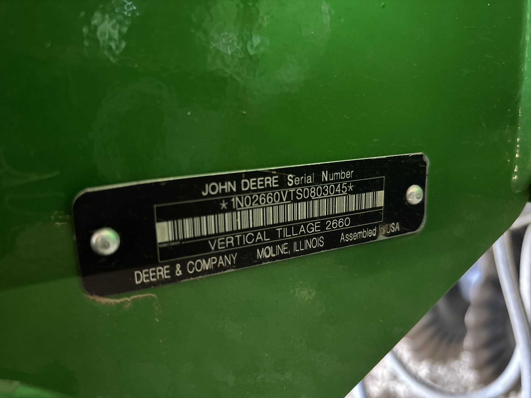 Used 2026 John Deere 2660VT Vertical Tillage at Koenig Equipment in Urbana, OH - PhotoXL14