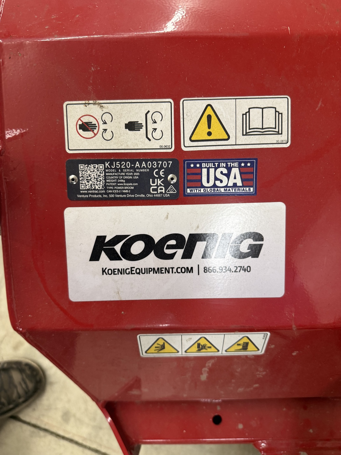 Used 2025 Ventrac KJ520 Miscellaneous Turf at Koenig Equipment in Franklin, IN - PhotoXL2