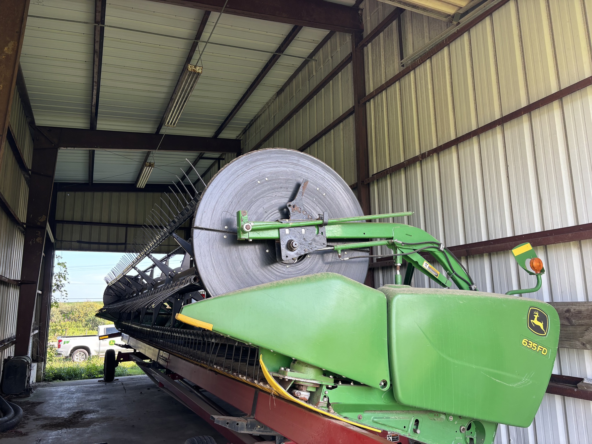 Used 2013 John Deere 635FD Combine Platforms at Koenig Equipment in Oxford, OH - PhotoXL0
