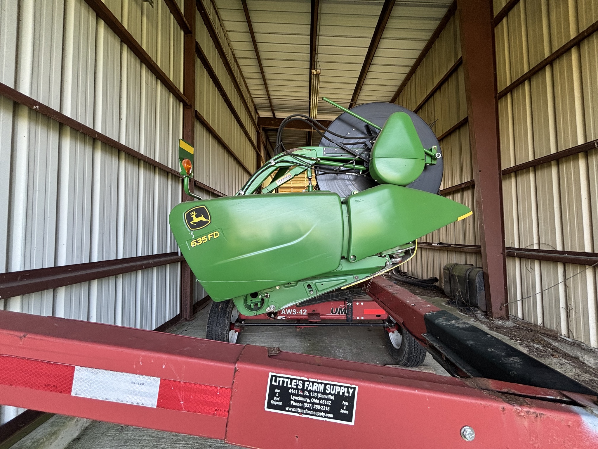 Used 2013 John Deere 635FD Combine Platforms at Koenig Equipment in Oxford, OH - PhotoXL12