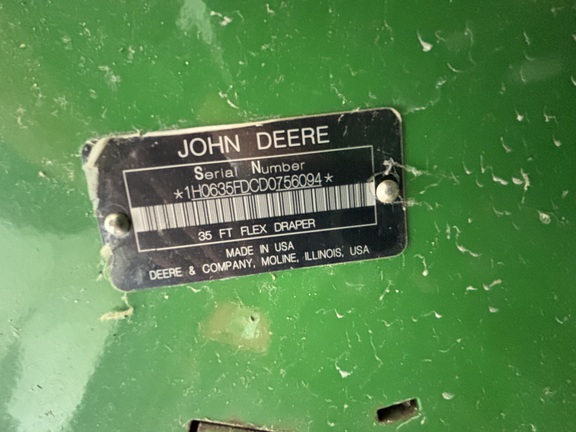 Used 2013 John Deere 635FD Combine Platforms at Koenig Equipment in Oxford, OH - Photo14