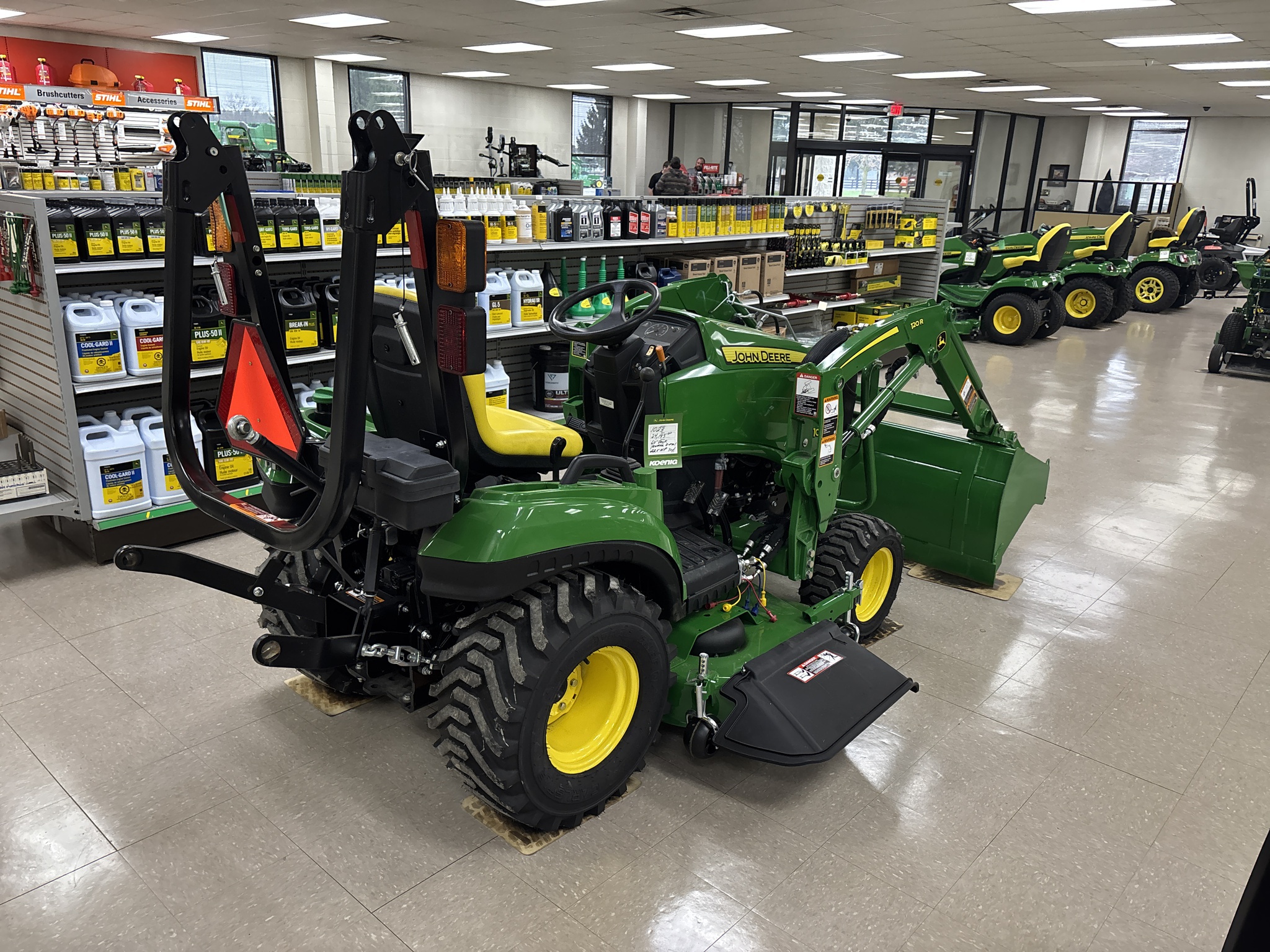 New In-Stock 2024 John Deere 1023E Compact Utility Tractors at Koenig Equipment in Urbana, OH - PhotoXL5