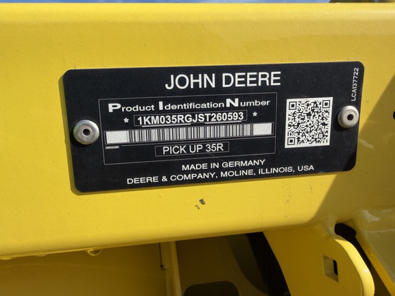 2026 John Deere 35R - Photo20