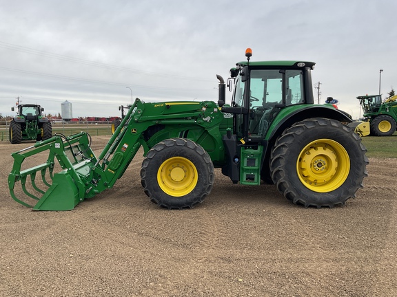 Used 2024 John Deere 6155M Row Crop Tractors at Horizon Ag & Turf in Westlock, AB - Photo2