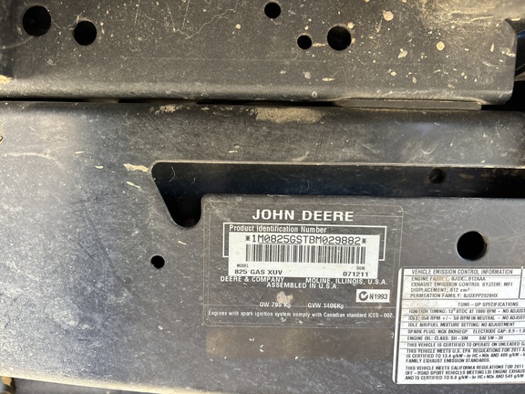 Used 2010 John Deere XUV 825I GREEN ATVs & Gators at Koenig Equipment in Urbana, OH - Photo15