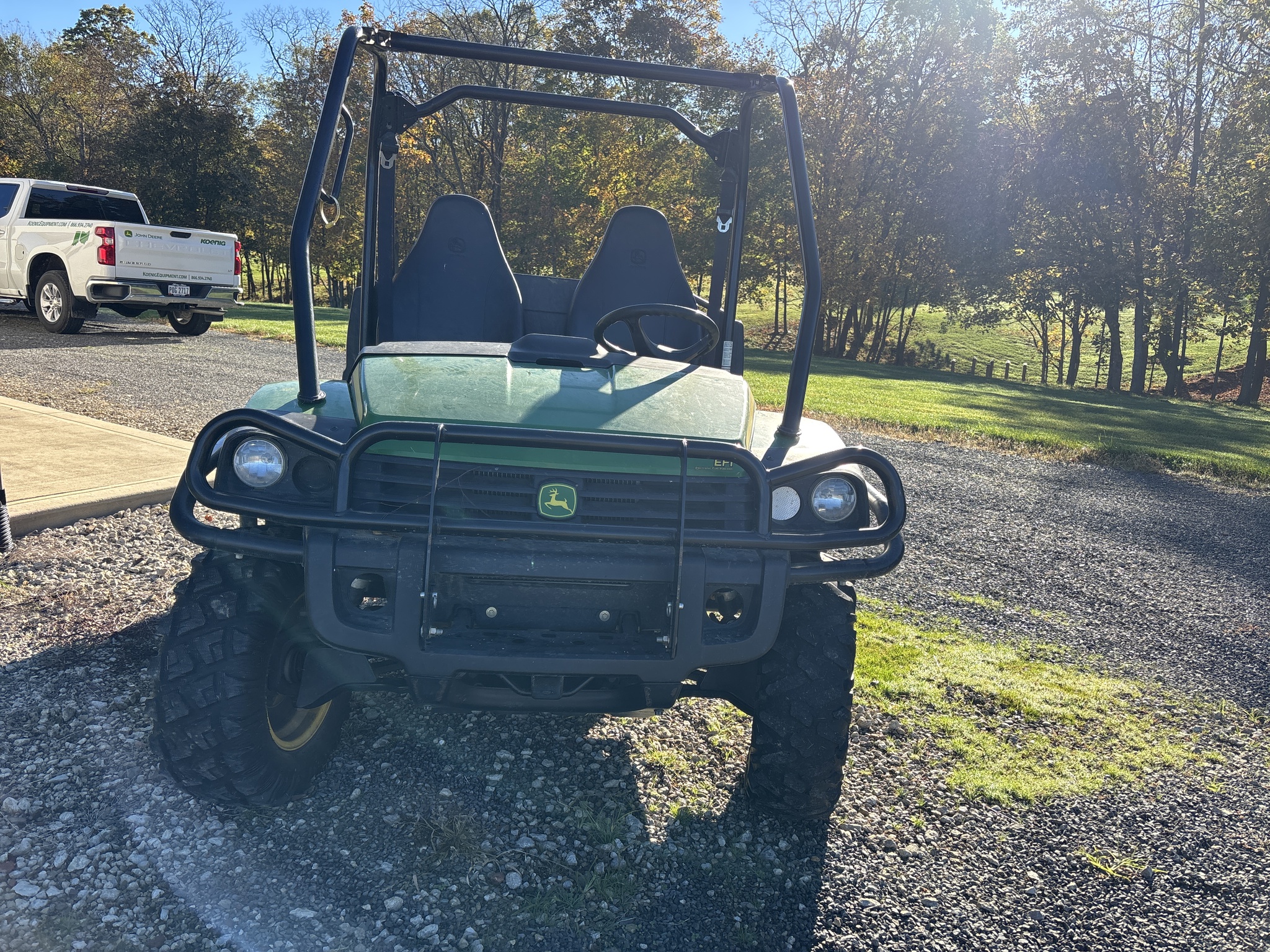 Used 2010 John Deere XUV 825I GREEN ATVs & Gators at Koenig Equipment in Urbana, OH - PhotoXL4
