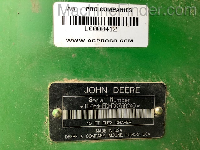 2013 John Deere 640FD Image 6