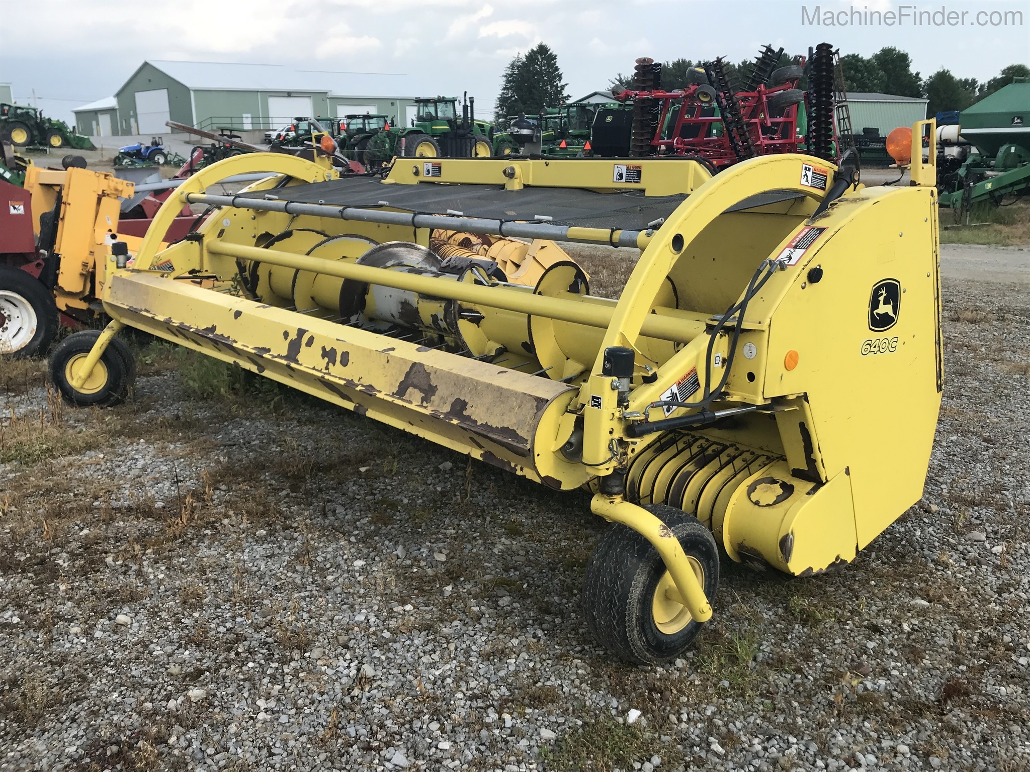 2011 John Deere 640C Image 1