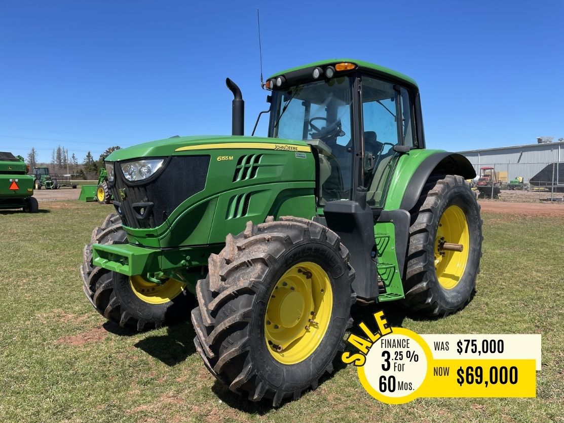 2017 John Deere 6155M Image 1