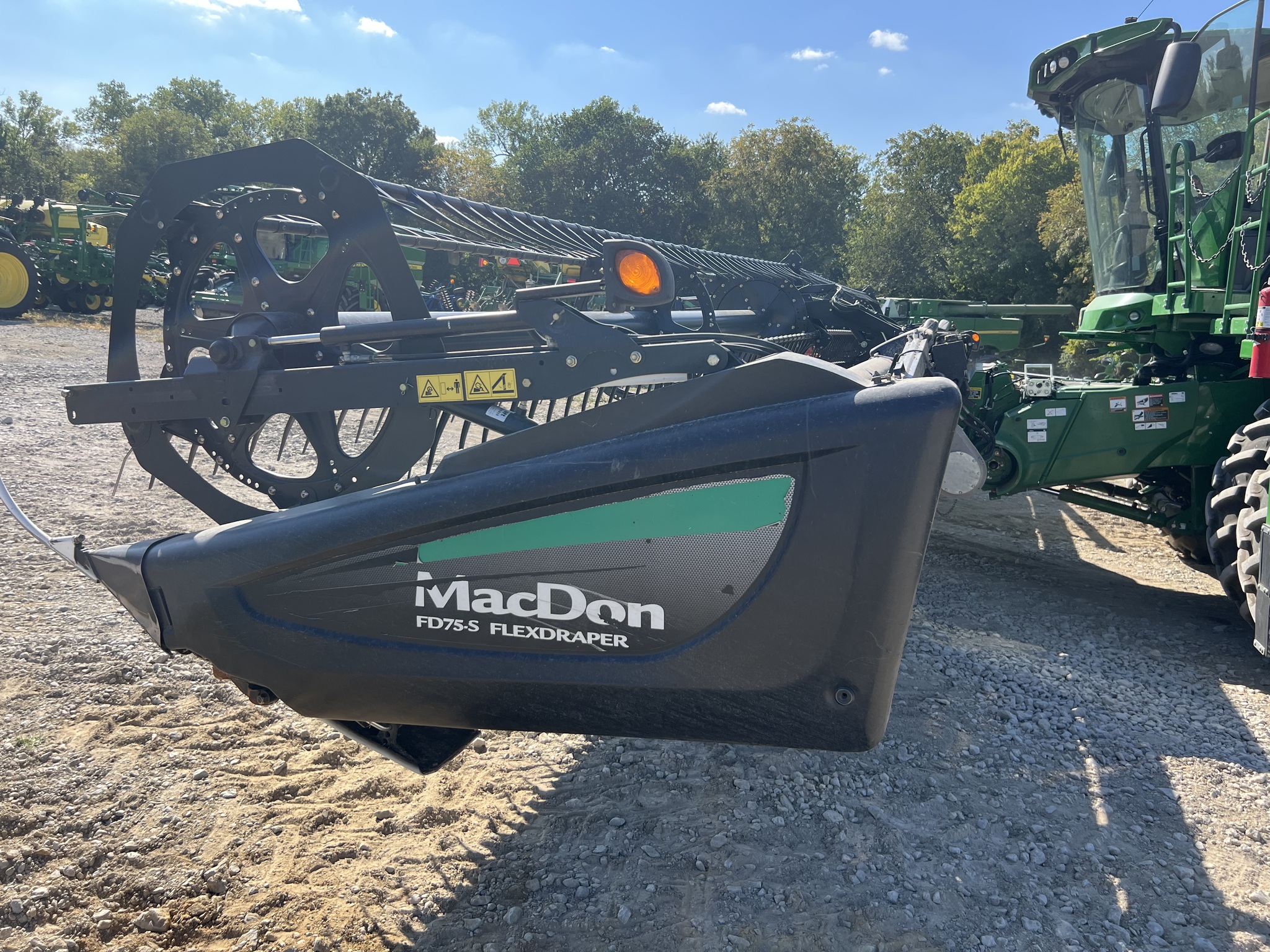  2015 MacDon FD75-40 at Heritage Tractor in Baldwin City, KS