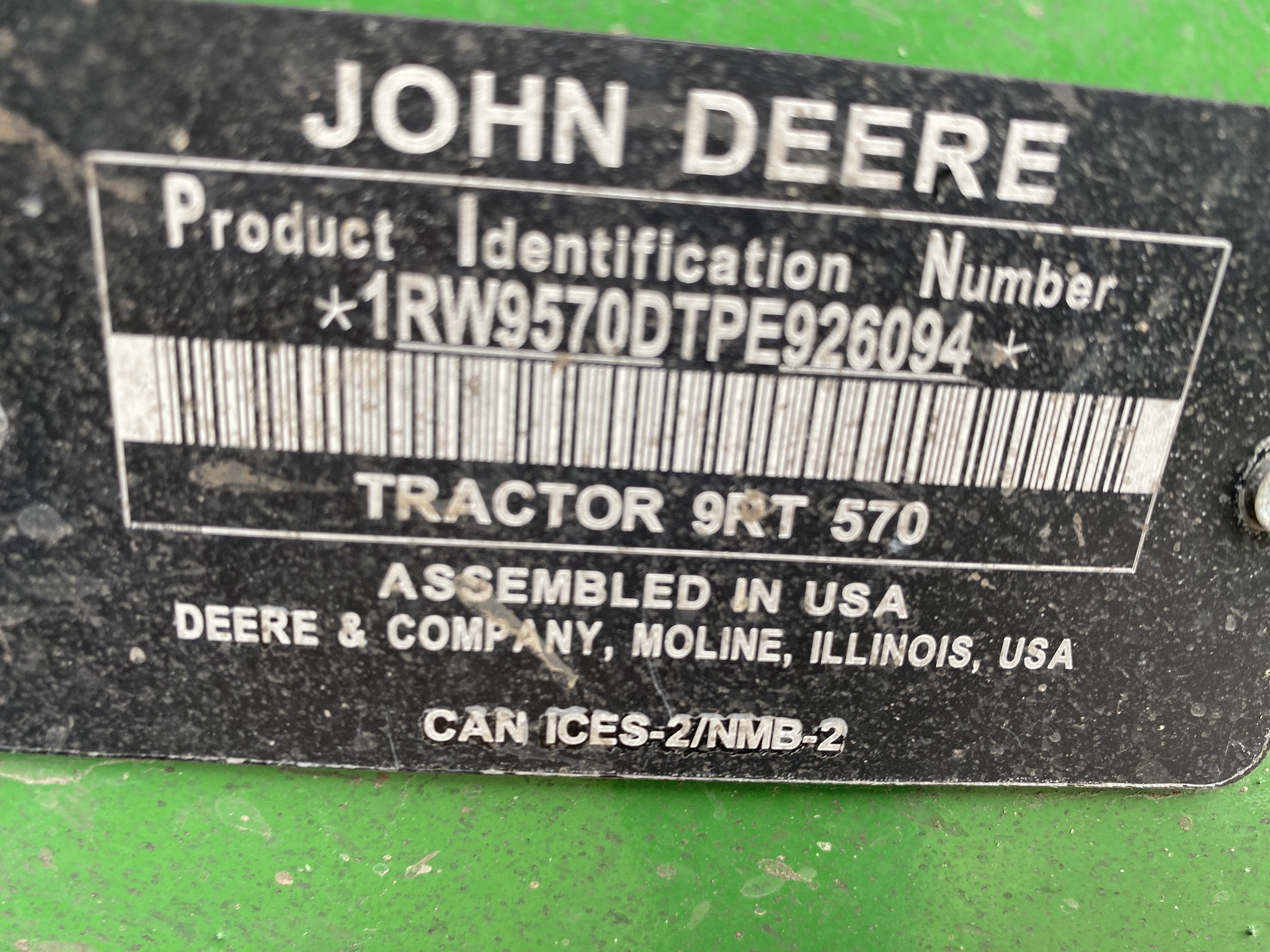 2023 John Deere 9RT 570 Track Tractors Mahnomen, MN