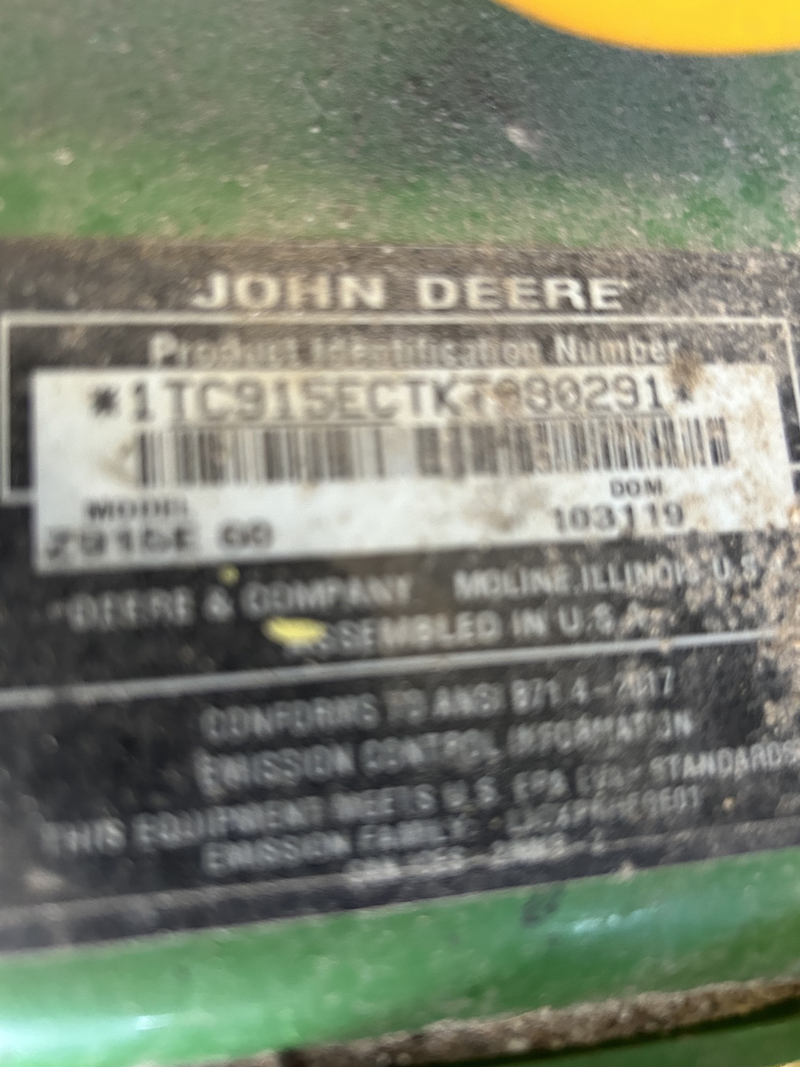 2020 John Deere Z915E at Heritage Tractor in Brimfield, IL