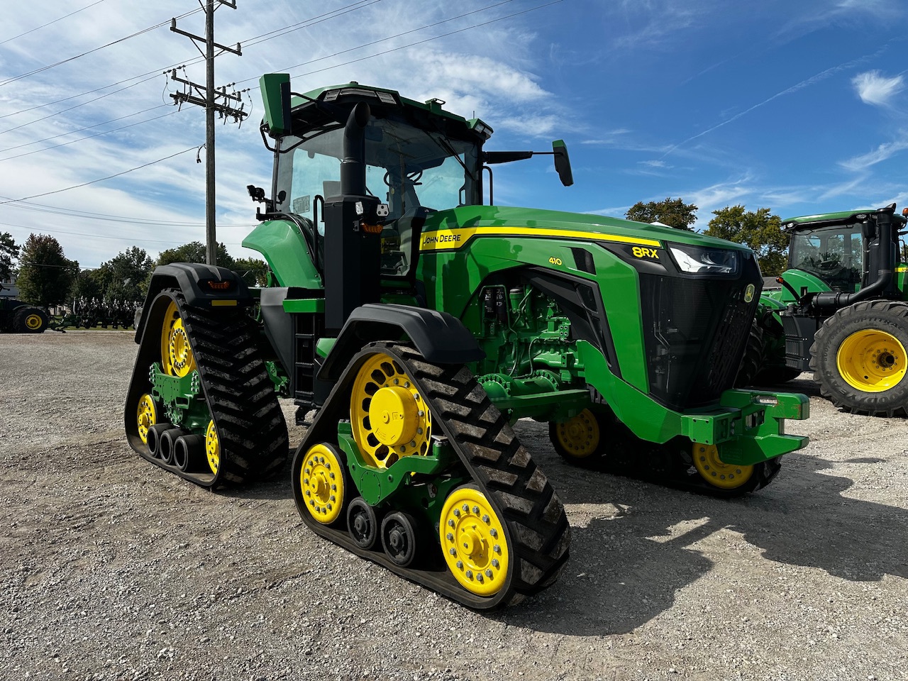  2023 John Deere 8RX 410 at Heritage Tractor in Pontiac, IL