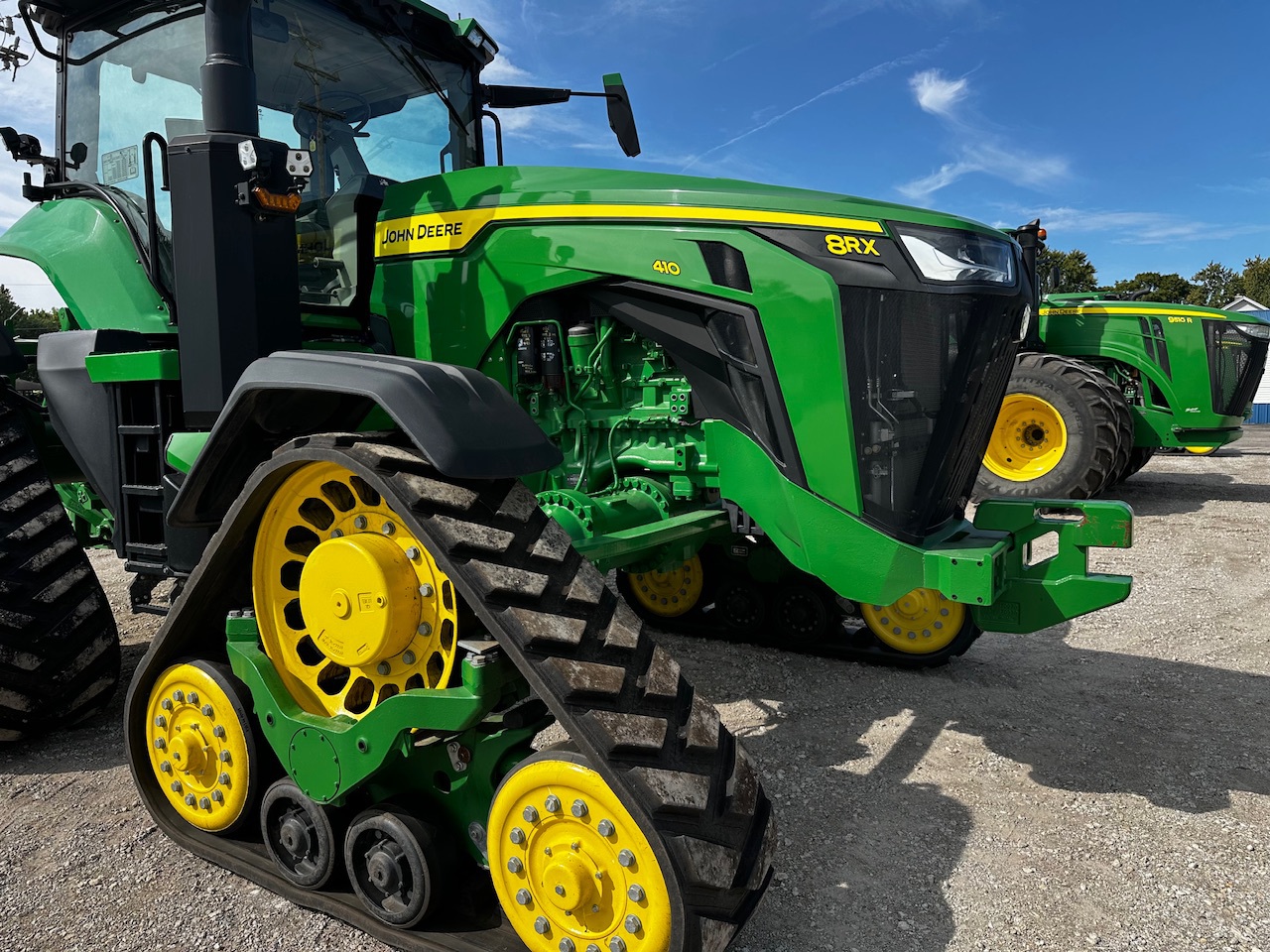  2023 John Deere 8RX 410 at Heritage Tractor in Pontiac, IL