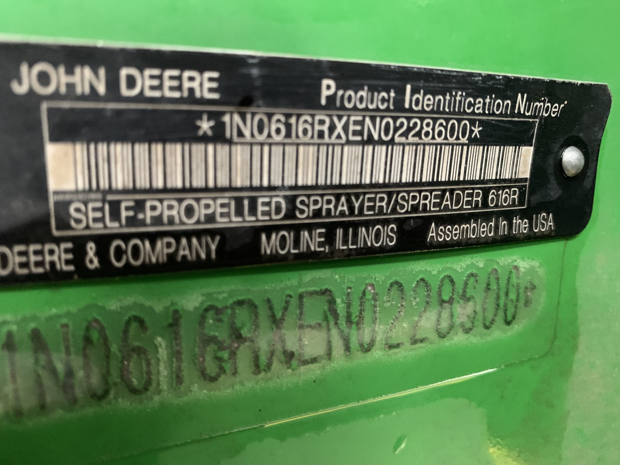  2022 John Deere 616R at Heritage Tractor in Lamar, MO