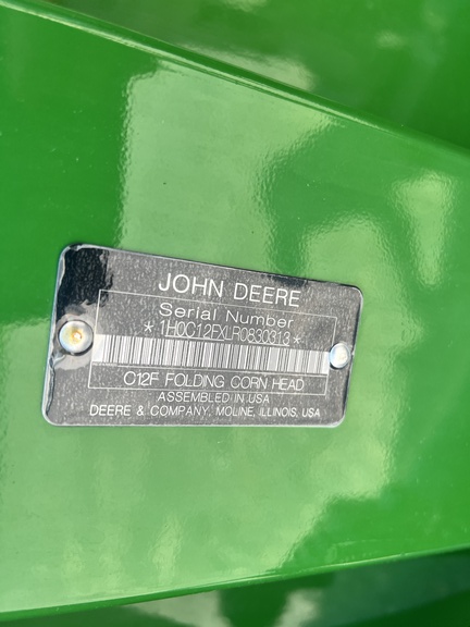 Photo of 2024 John Deere C12F