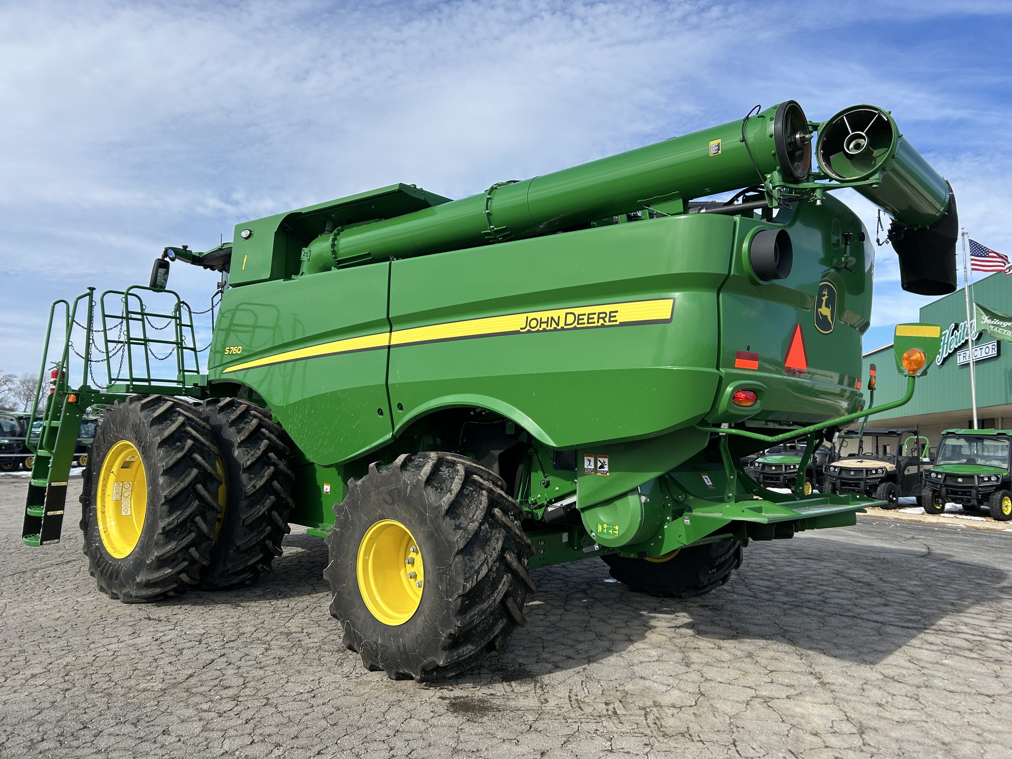  2023 John Deere S760 at Heritage Tractor in Baldwin City, KS