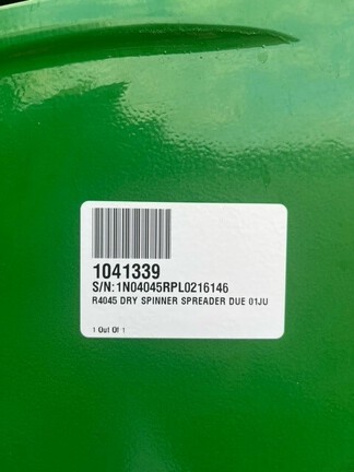2021 John Deere R4045
