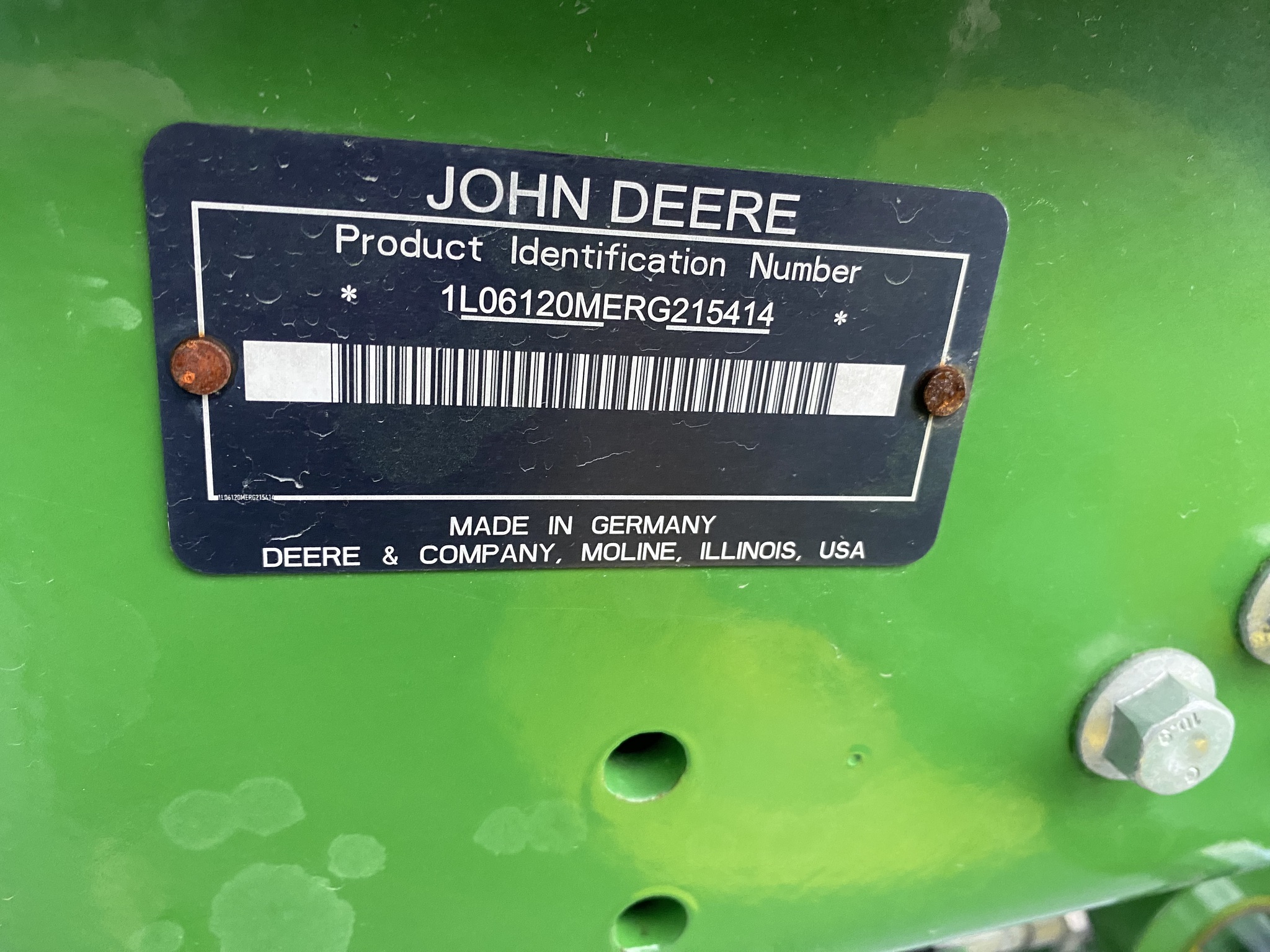 2024 John Deere 6120M Image 20