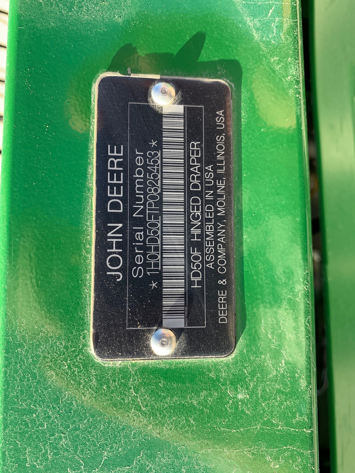  2023 John Deere HD50F at Heritage Tractor in Lamar, MO