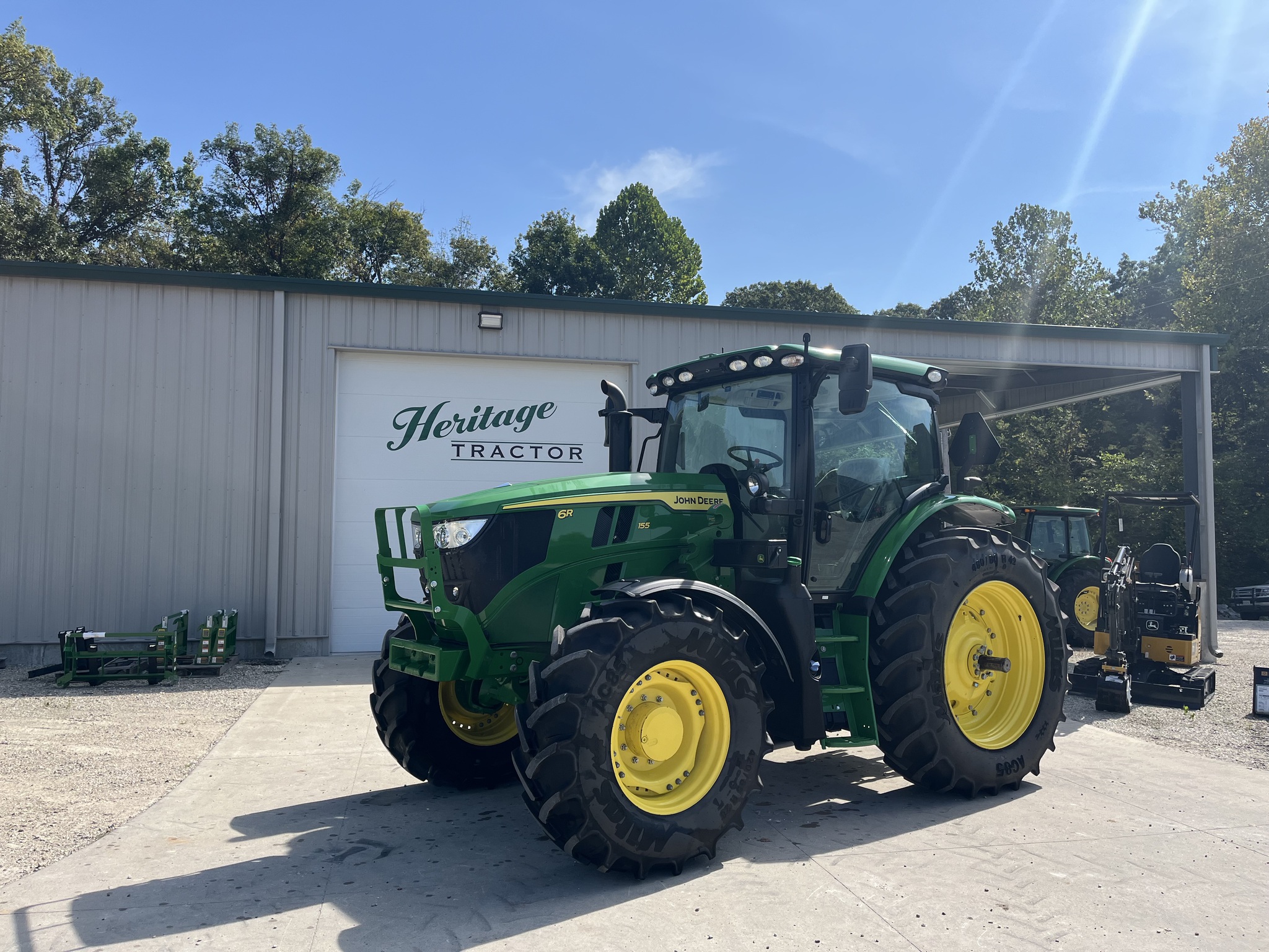  2024 John Deere 6R 155 at Heritage Tractor in Jefferson City, MO