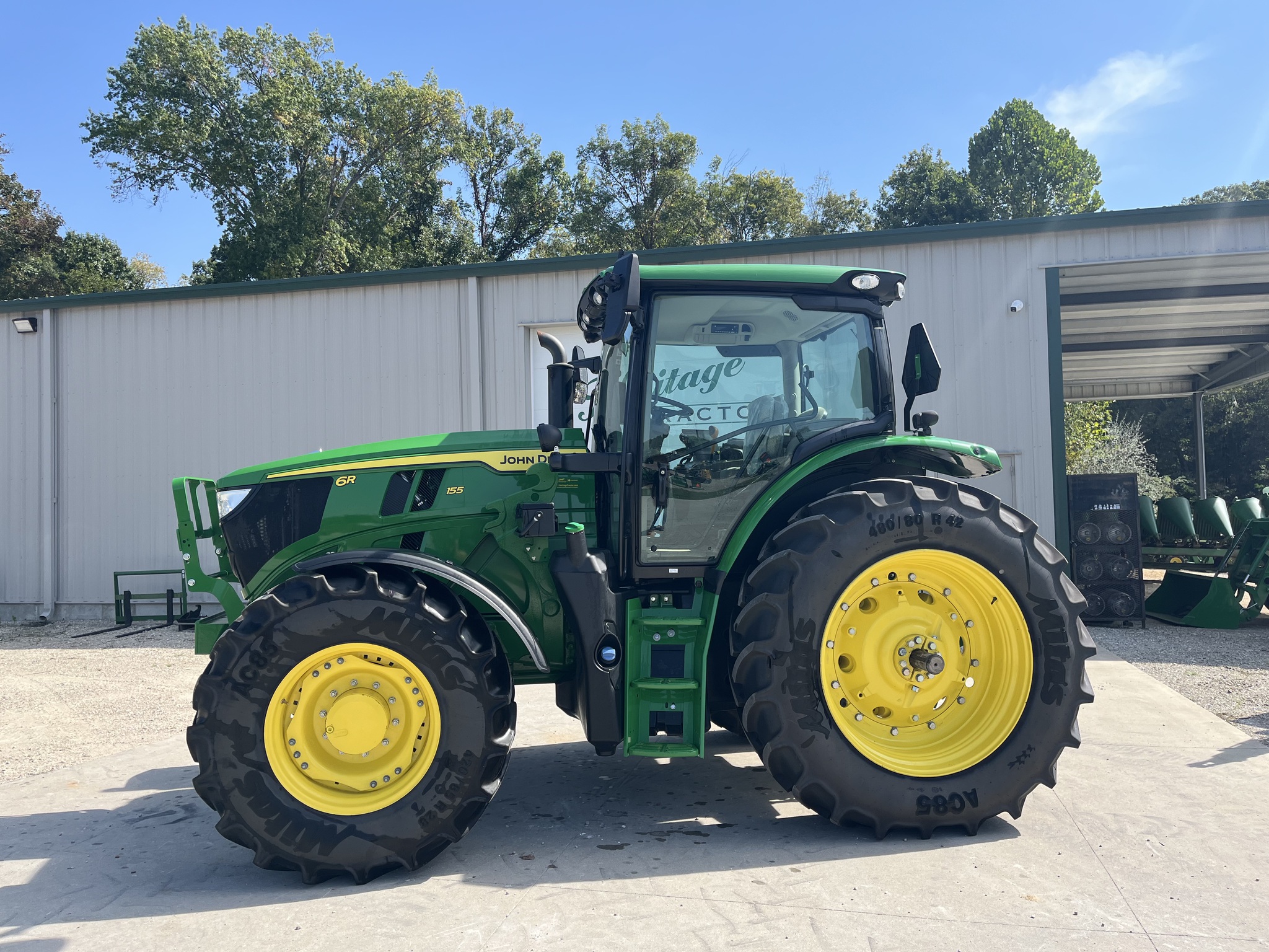  2024 John Deere 6R 155 at Heritage Tractor in Jefferson City, MO