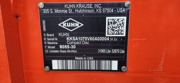 2023 Kuhn-Krause 8055-30